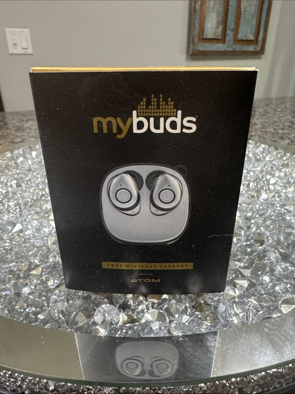 Atom True Wireless Earbuds - Black NEW